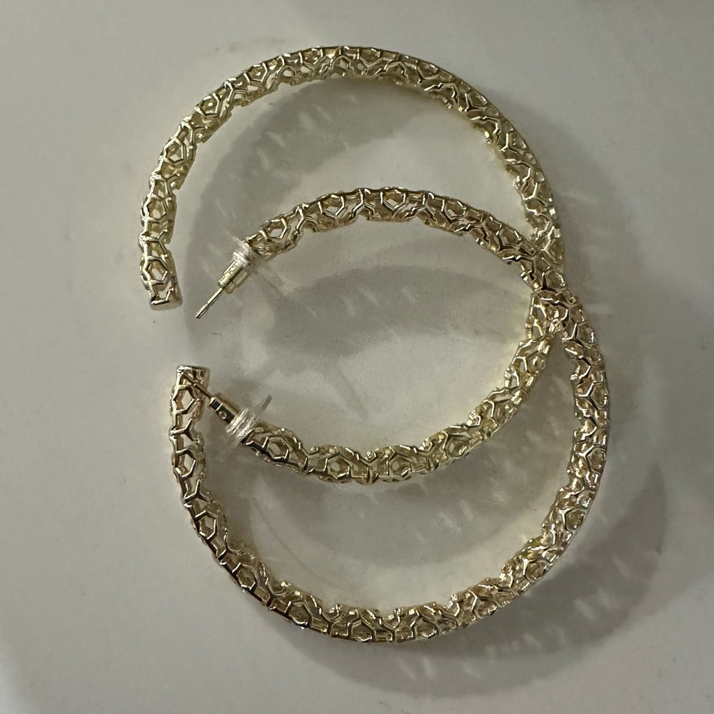 Kendra Scott Gold Hoop Earrings maggie
